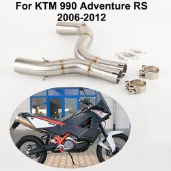 For KTM 990 Adventure 2006-2012 Motocross Escape Slip-on 990 Adventure R / S Motorcycle Exhaust Muffler Middle Link Pipe