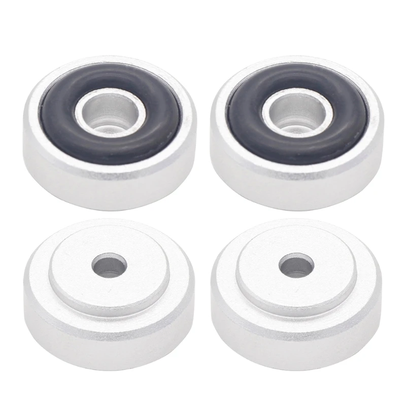 Mini alto-falante ativo, 4 peças, pé espinho, almofadas diy para alto-falante de áudio, peças de reparo, chassis, amortecimento de vibração, pés