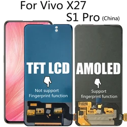 6.39'' LCD For Vivo X27 V1829 LCD Display Touch Screen Digitizer Assembly Replacement for phone VIVO S1 PRO V1832 LCD Display