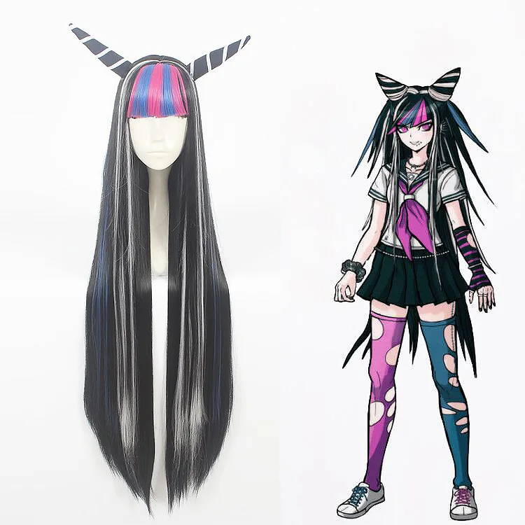 Anime Super Danganronpa Mioda Ibuki Cosplay  Wig