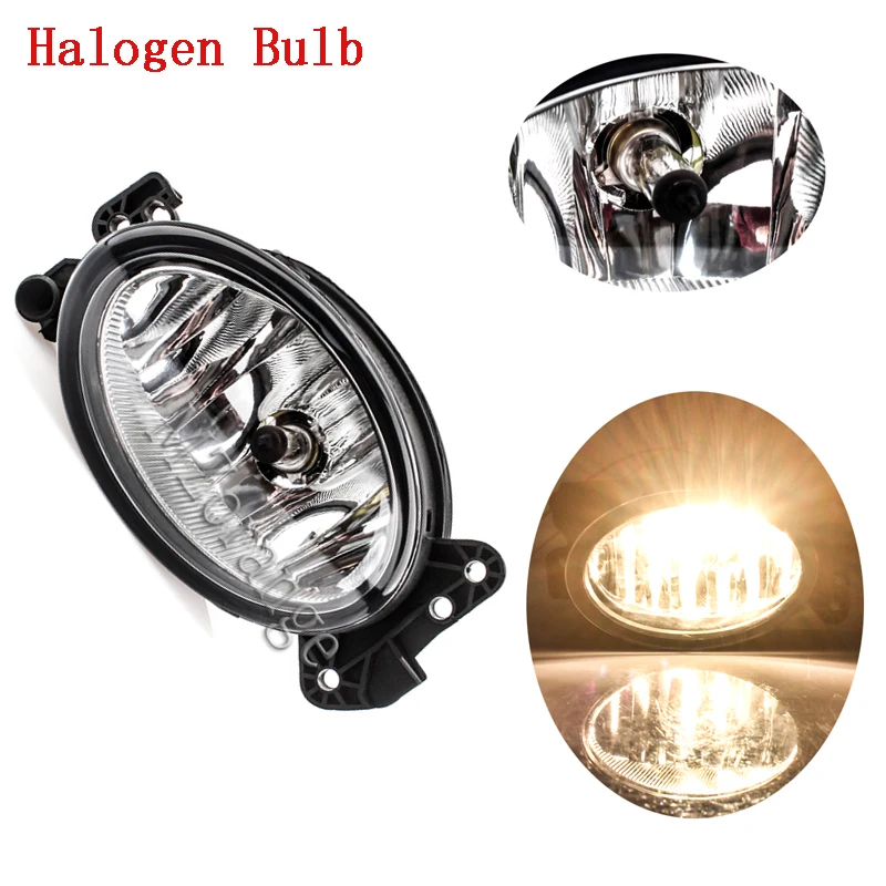 LED Fog Lights For Mercedes-Benz W211 W204 W164 2002 2003 2004 2005 2006 2007 2008 2009 Front Bumper A1698201556 A1698201656