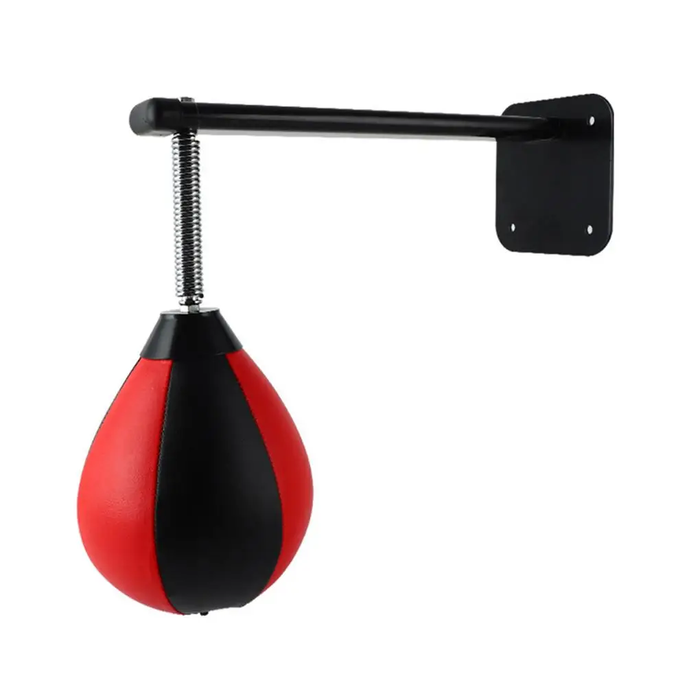 Boxing Ball PU Punching Speed Ball Iated Pear Boxing Bag Wall Hanging Boxing Speed Ball For Fitness Sports Training Equipment