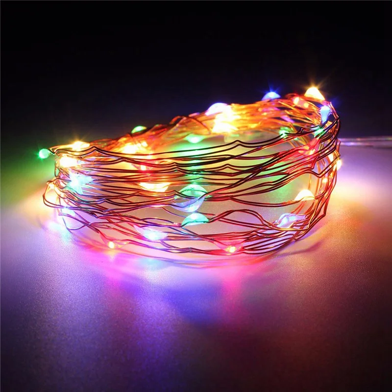 4M 40 LED luci a batteria a LED a batteria per ghirlanda di natale decorazione di cerimonia nuziale lampeggiatore di natale luci da fata Dropship
