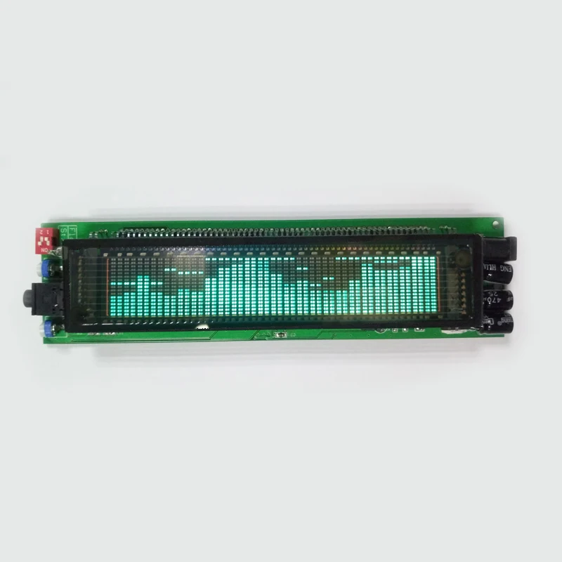 

VFD Original Green Fluorescent New Spectrum DIY25 Division 17-level LED Screen Display 12V Light Dynamic