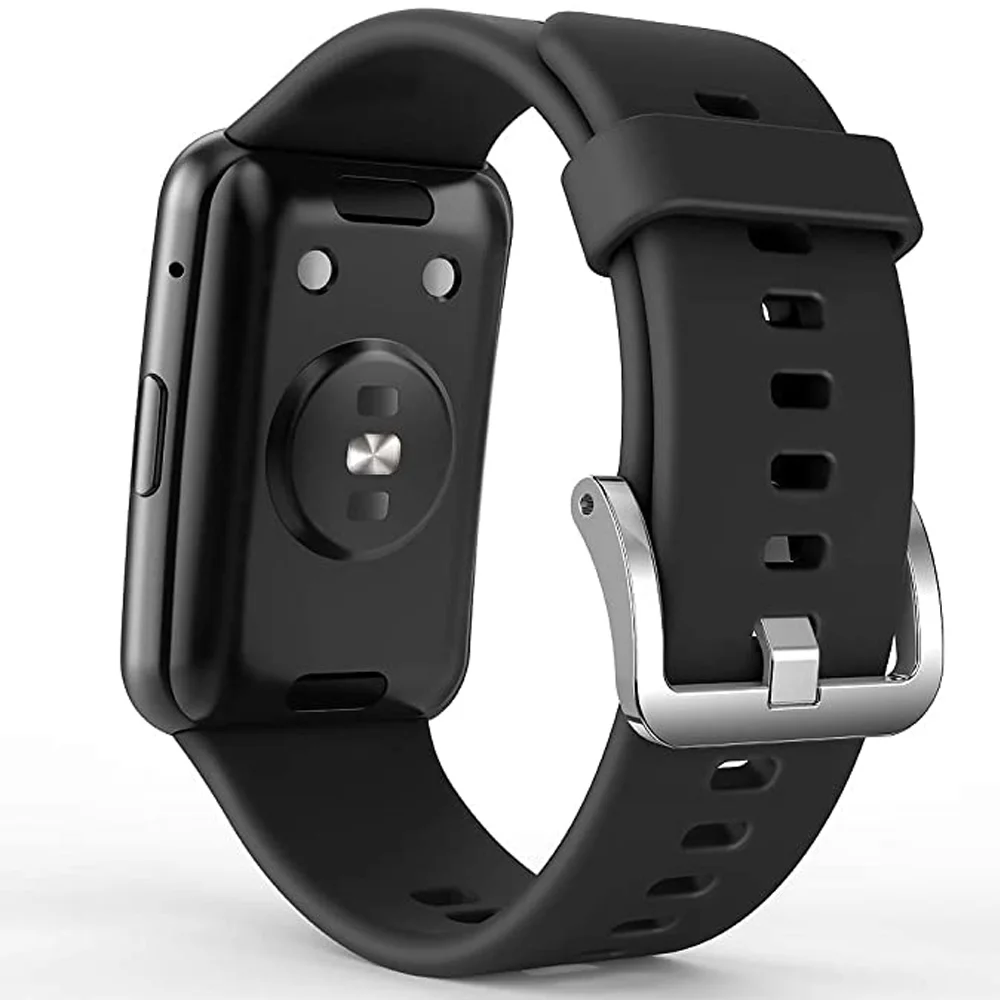 Tali Silikon untuk Jam Tangan Huawei Gelang Jam Pas Gelang Pengganti Gelang untuk Aksesori Jam Tangan Pintar Huawei Fit