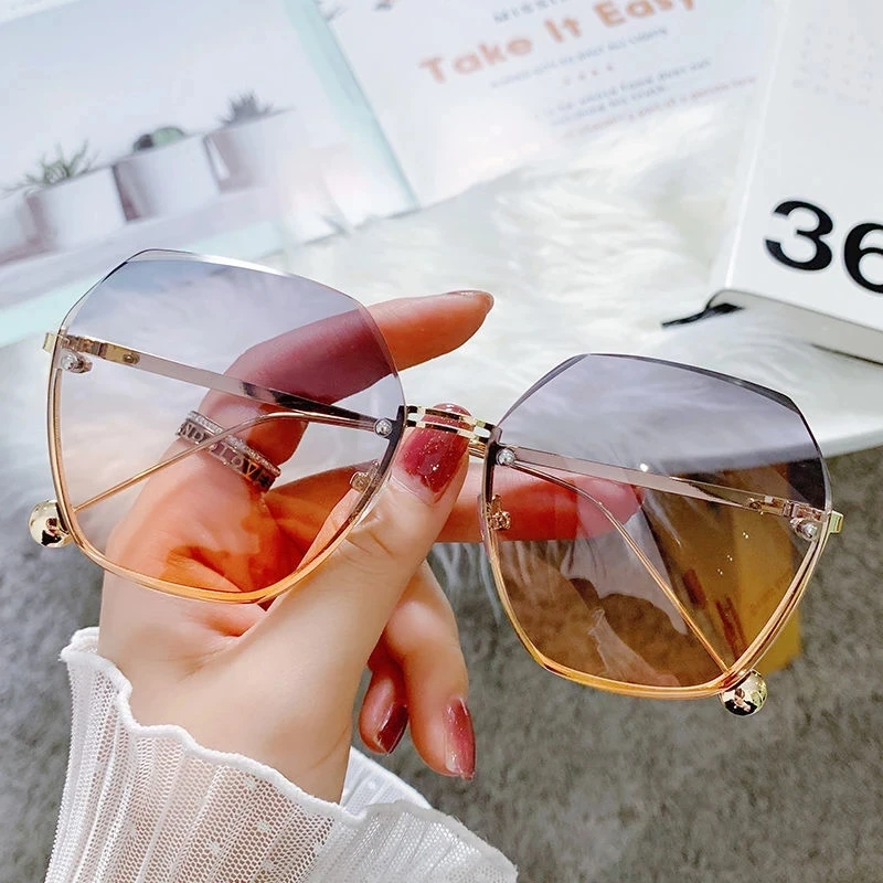 

Fashion Hexagon Sunglasses Women Brand Designer Luxury Gradient Lens Sun Glasses Lady Square Oversized Shades Female Eyewear