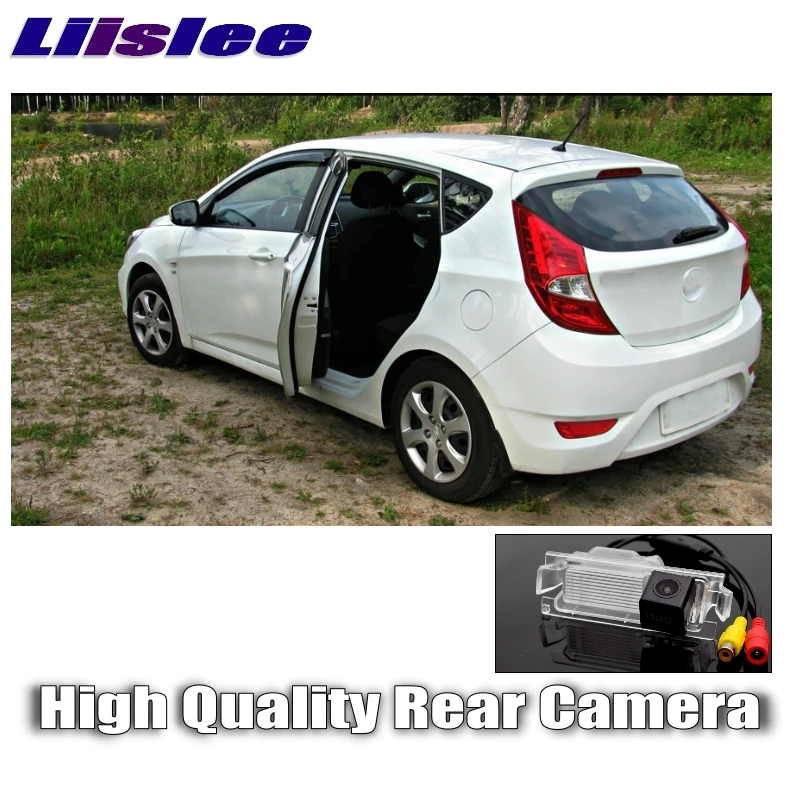 

LiisLee Reversing image Camera For Hyundai Solaris Fluidic Verna Grand Avega 2010~2018 Night Vision Dedicated Rear View back CAM