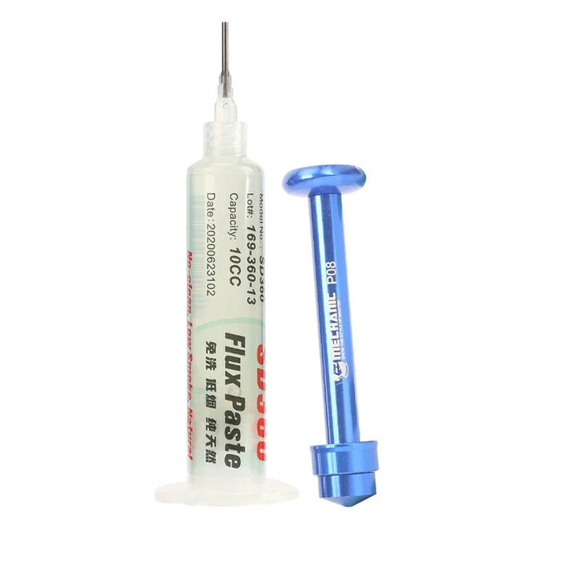 Mechanic NEW Solder Paste Flux Transparent No-Clean Welding Flux  For Mobile Phone PCB PGA BGA SMD Repair Tools With Booster