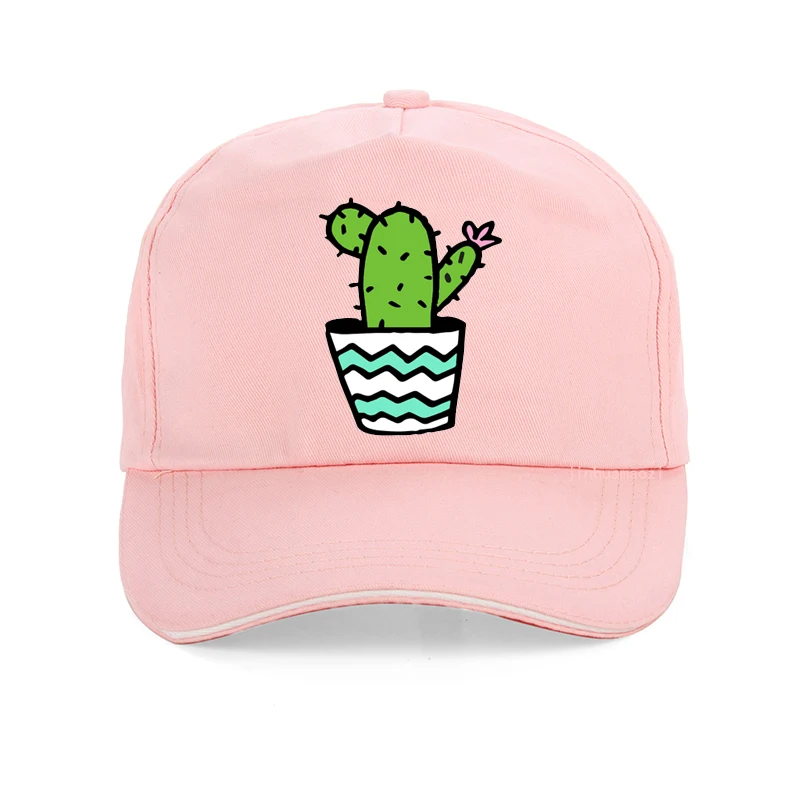 Cartoon elements CACTUS print Baseball cap lovely girl sun hat Fashion summer Men women snapback hats