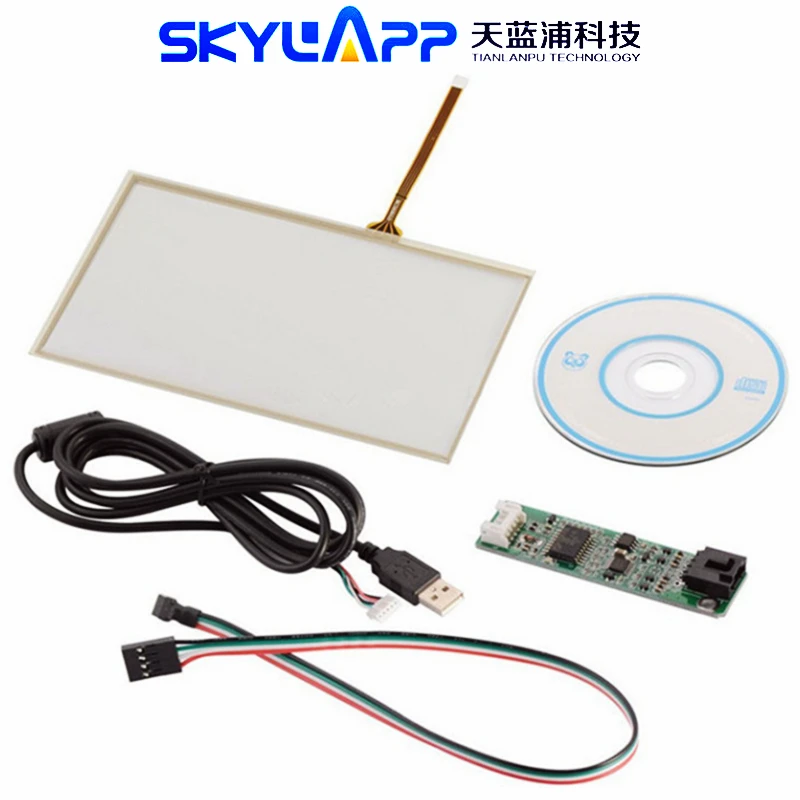 

Touch Screen USB Driver Card Kit for Raspberry Pi, Handwritten Panel, Touch Screen, Glass, AT070TN90, 7''Inch , 165mm * 100mm