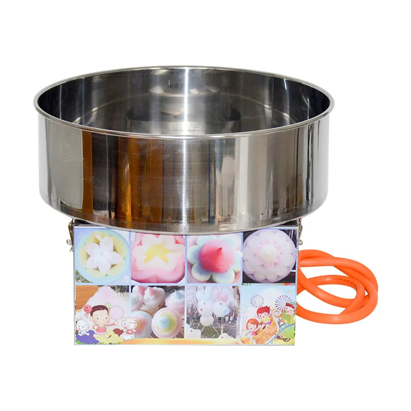 Commercial DIY Cotton Candy Machine Gas Sugar Fancy Floss Maker Machine Marshmallow Snack Equipment Cotton Sugar Floss Machine