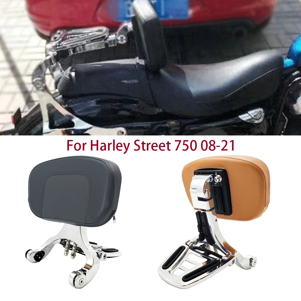 Motorcycle Multi-Purpose Driver & Passenger Backrest For Harley Street Rod 750 500 XG500 XG750 XG750A 2018-2021