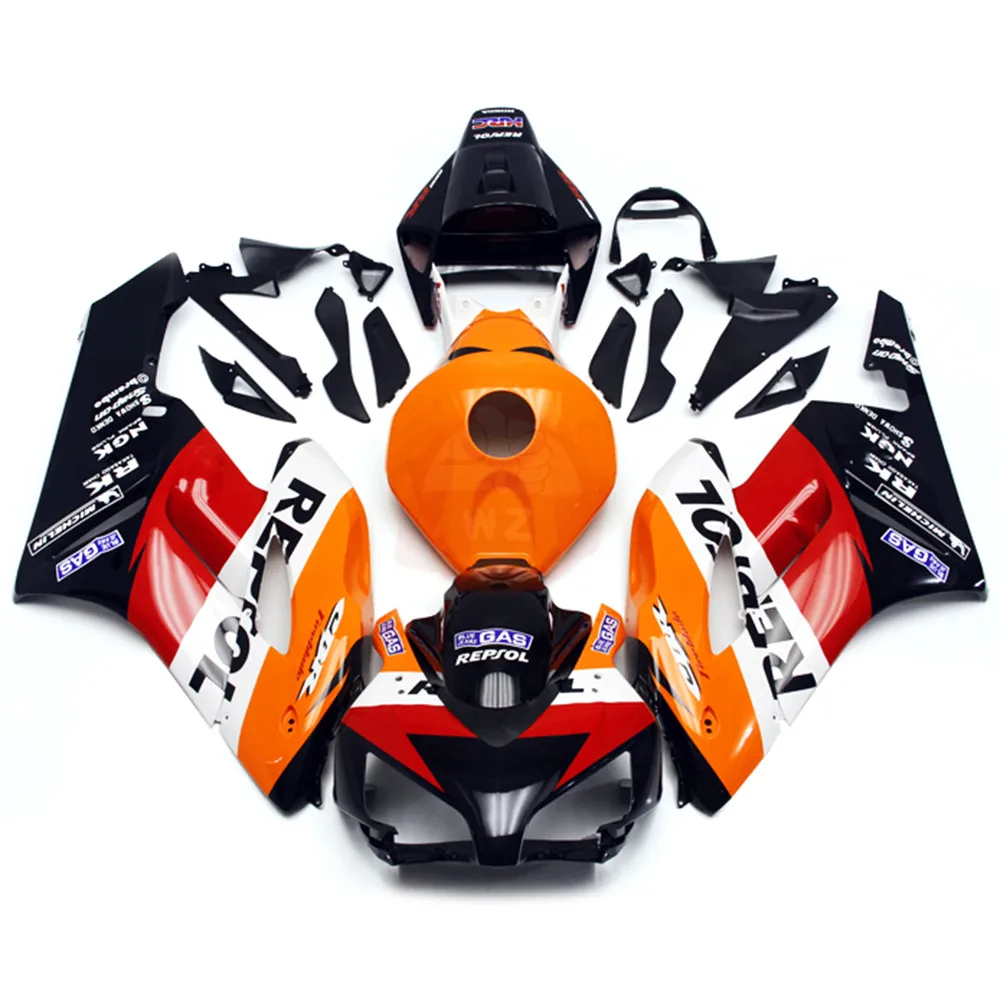 For Honda CBR1000RR 2004 2005 Motorcycle ABS Injection Fairing Kit, CBR1000 RR cbr1000rr 04 05 Body Protection Fairing, REPSOL