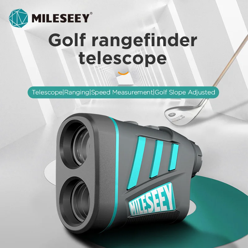 Imagem -02 - Mileseey-recarregável Laser Range Finder Monocular Rangefinder Medida do Ângulo de Velocidade para Golf Hunting Pf240 600m