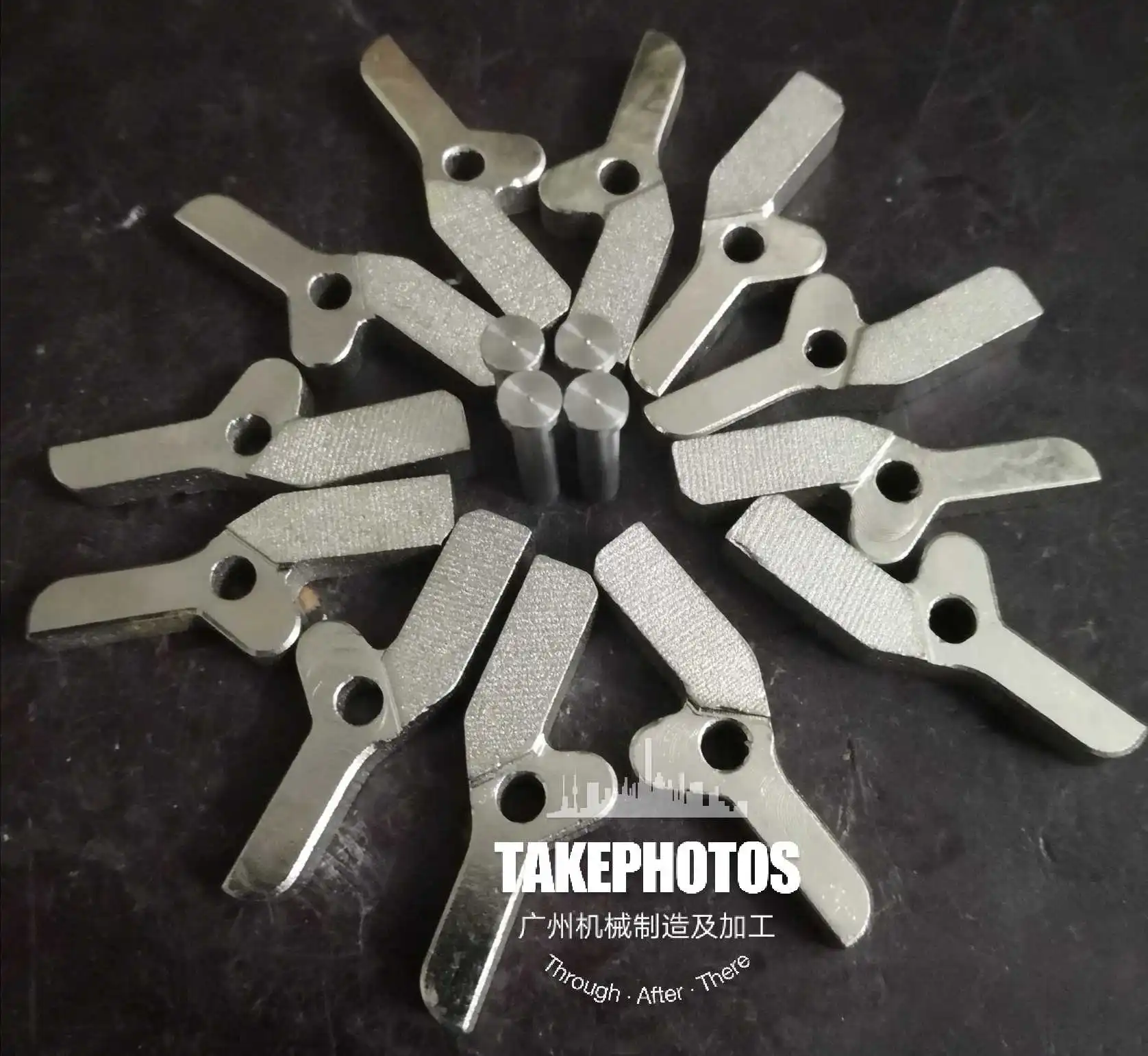 Ein Paar Flache Gesicht Maske Maschine Zubehör Rotierenden Scheibe Klaue Zubehör