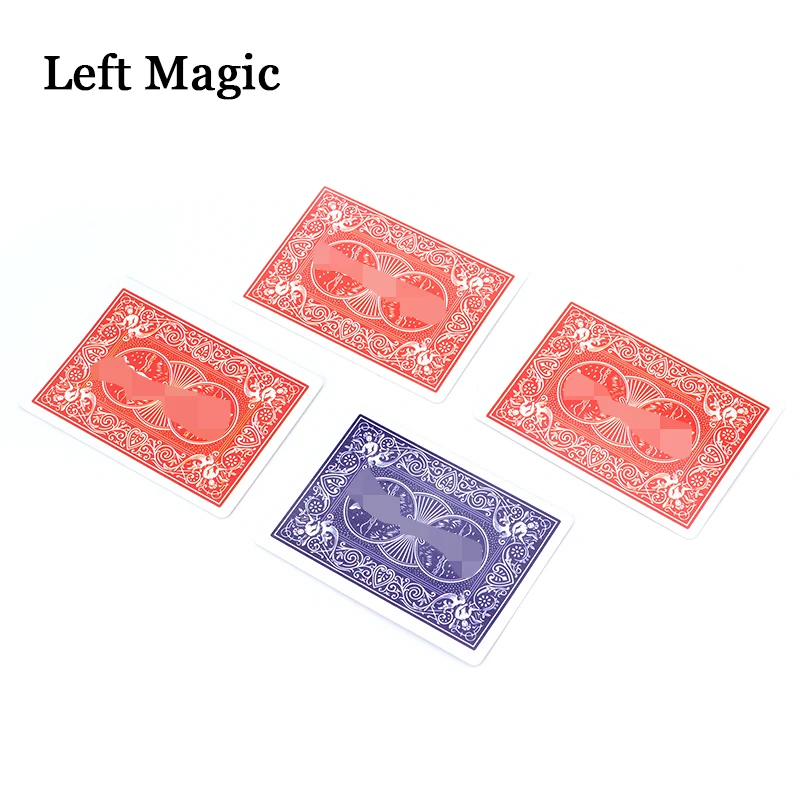 Parade of the Queens Explained Magic Tricks Card 4Q Prediction Magic Magician Close Up Illusion Gimmick Props Toys For Children