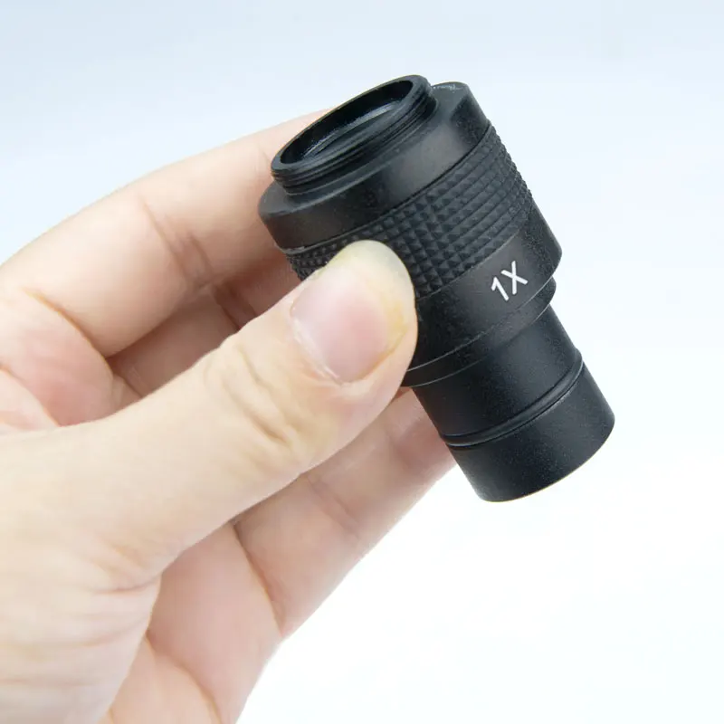 Imagem -05 - Adaptador de Microscópio Trinocular Binocular de Montagem c para Câmera de Vídeo Ccd Cmos Lente de Relé Ocular Digital 23.2 mm 30 mm 30.5 mm 1x