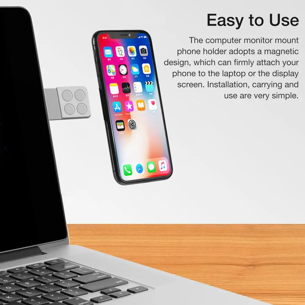 المغناطيسي للطي حامل متعدد حامل شاشة ل حامل هاتف تمديد حامل ضبط الكمبيوتر المحمول الجانب جبل ربط قرص قوس