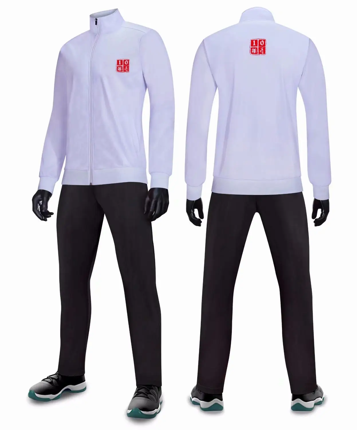 Winter velvet Running sets Jacket with pants Men kids Gym Fitness Workout Sportswear soccer football Hooded Jogging Sports sets