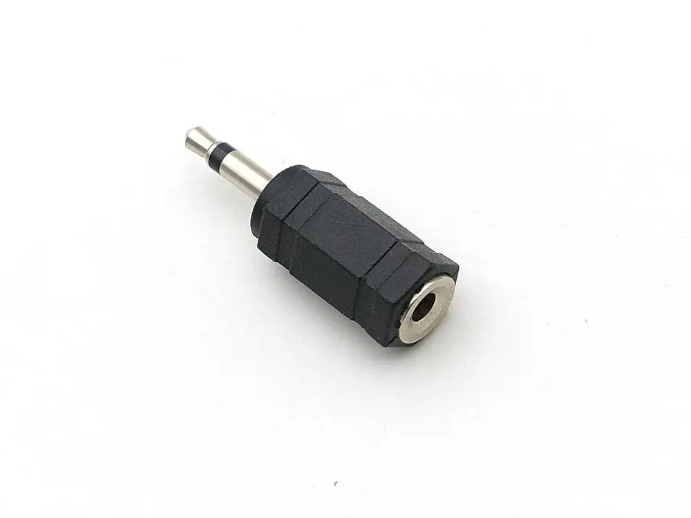 

100pcs 3.5mm Stereo Female TRS to 3.5mm Mono Male TS Audio Headphone connector