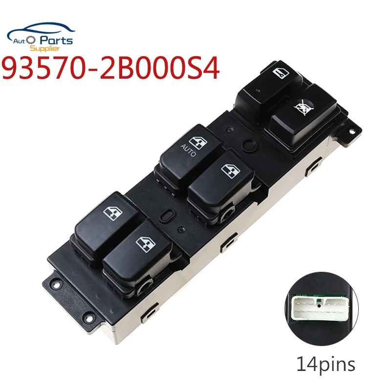 New 93570-2B000S4 935702B000S4 For Hyundai Santa Fe CM 2007-2011 Power Window Switch 93570-2B030S4/83570-2B70054/371491-110