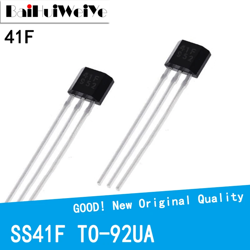 20PCS/LOT 41F AH41 0H41 SH41 SS41F SS41 S41 Hall Sensor Hall Effect Sensor TO-92UA TO92UA New Original Good Quality Chipset