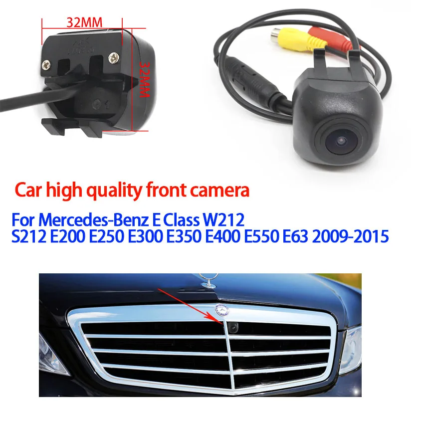 

2012-2021 Mercedes-Benz E-Class W212 S212 E200 E250 E300 E350 E400 E550 E63 car front view parking camera night vision