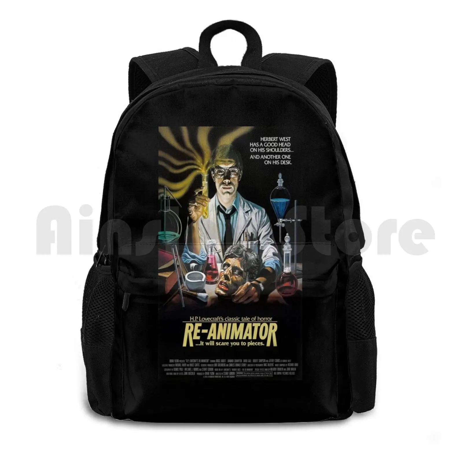 

Re-Animator Outdoor Hiking Backpack Riding Climbing Sports Bag Horror Scary Horror Scary Movies