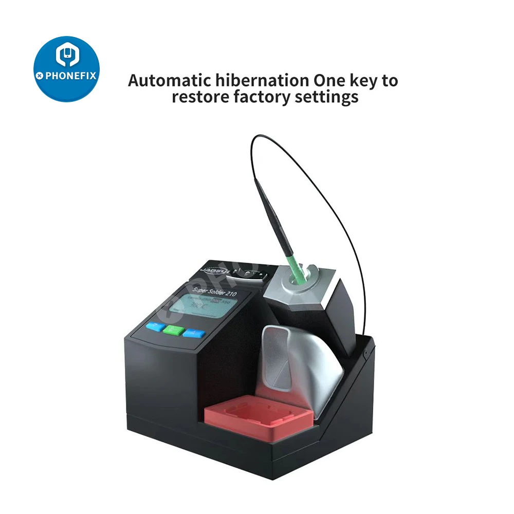 

Jabe Super-210 Intelligent Soldering Station with JBC C210 Tips for PCB Micro-Soldering Phone JBC C210 Mobile Phone Welding Tool