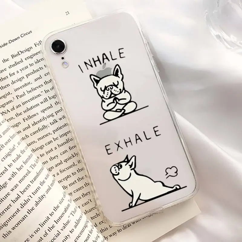 French Bulldog Phone Case for iphone 13 11 12 pro XS MAX 8 7 6 6S Plus X 5S SE 2020 XR case