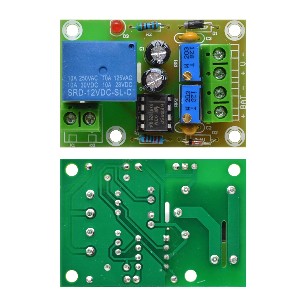 12V Battery Charging Control Board XH-M601 Intelligent Charger Power Control Panel Automatic Charging Power