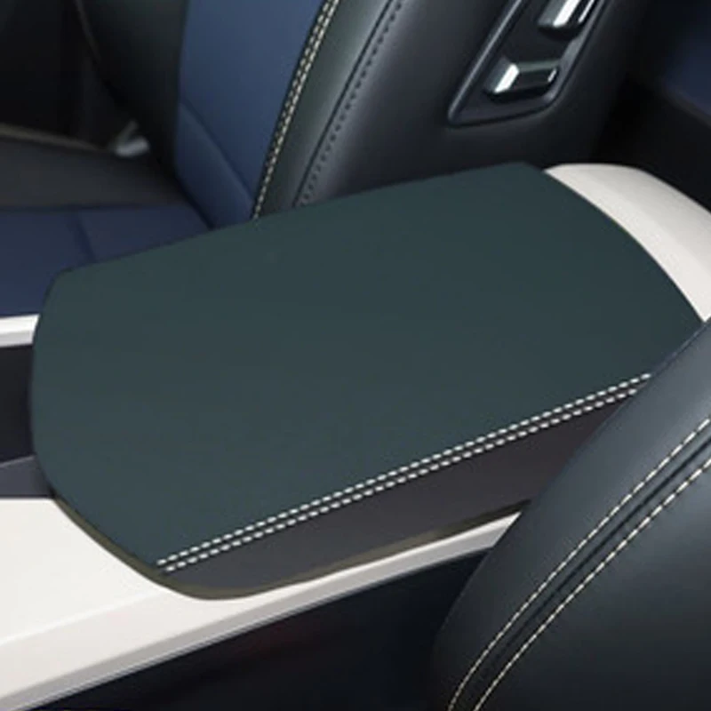 Car Center Console Armrest Box Cover Microfiber Leather Protection Pad For Geely Geometry C 2021 2022 2020 Car Accessories