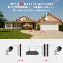 5MP WiFi Camera System 10CH P2P NVR Outdoor Night Vision Kit #5