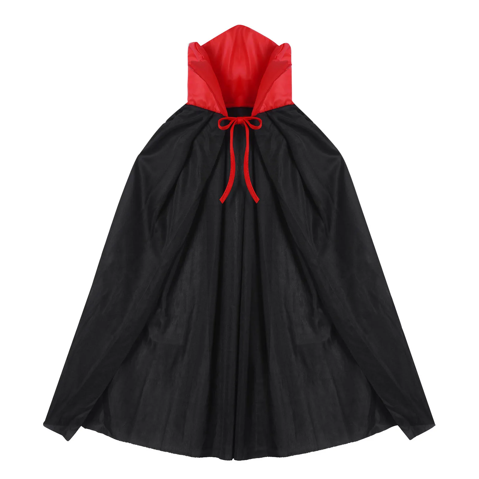 Capa de vampiro del diablo de la muerte para niños, disfraz de fantasía para actuación, accesorios de vestido de Halloween, príncipe y vampiro