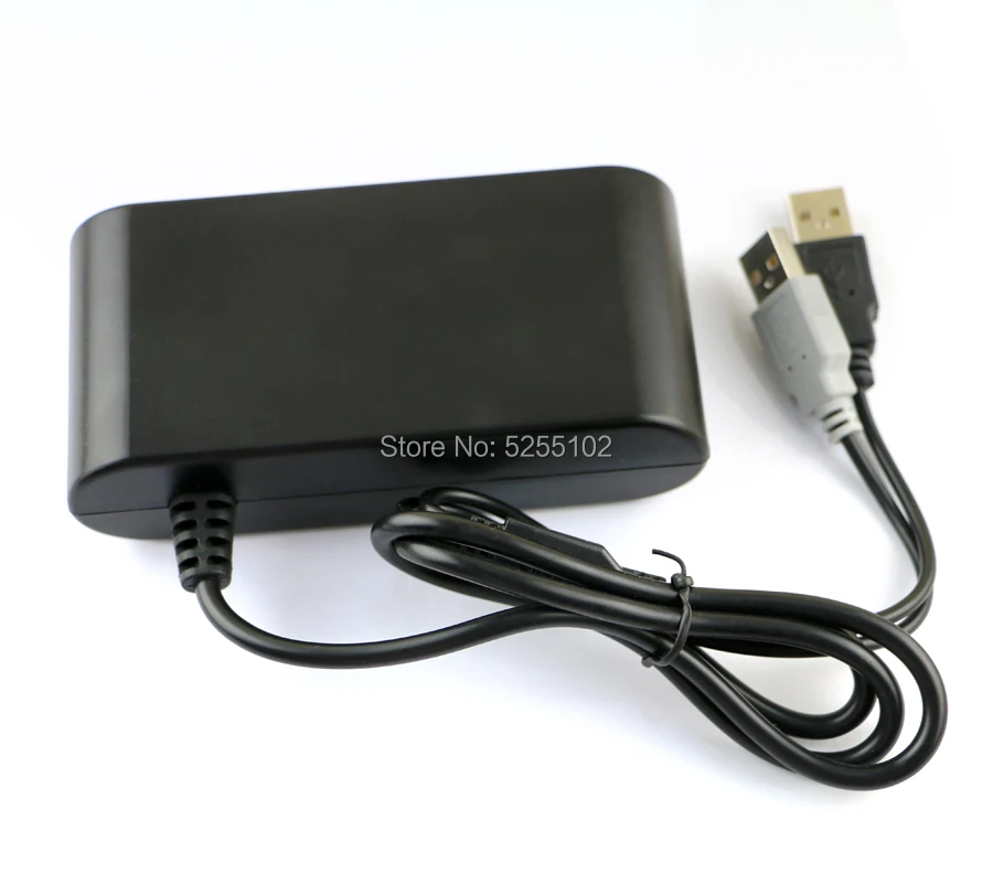 5 قطعة 2019 جديد ل Smash/Brothers/GameCube/PC/Switch/Wii U 3-in-1 4-Port USB لمحول وحدة تحكم مكعب الألعاب