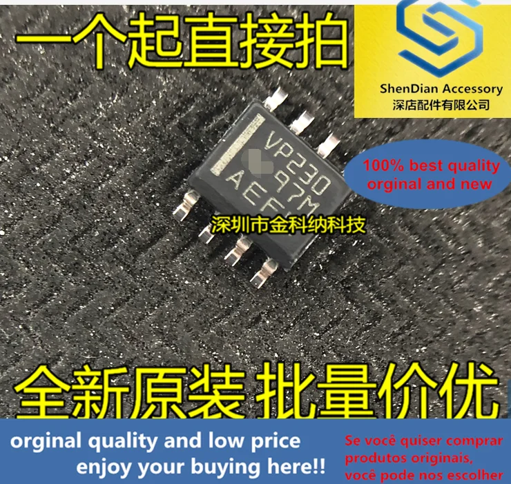 

10pcs only orginal new SN65HVD230DR VP230 bus transceiver chip SMD SOP-8 feet