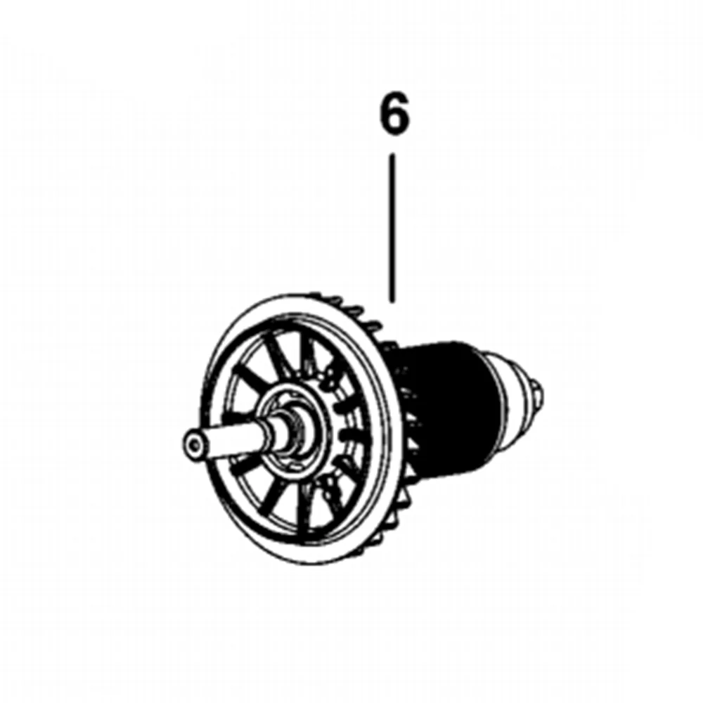 Armature โรเตอร์สำหรับ DEWALT DCG418 N825073