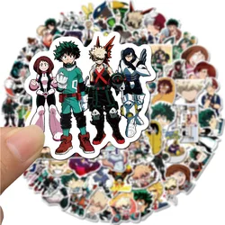 10/50/100pcs Japan Anime Sticker My Hero Academia Suitcase Skateboard Laptop Graffiti Phone Boku No Hero Academia Stickers Decal