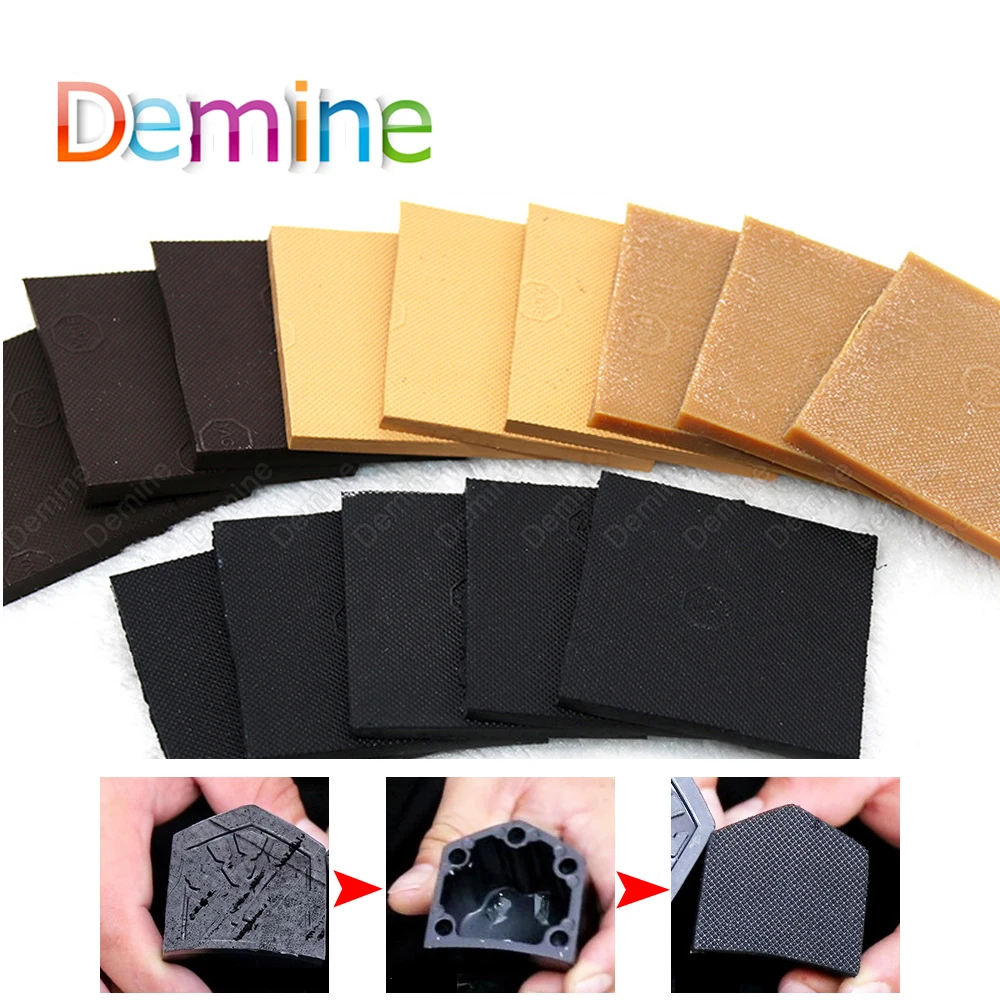 Rubber Shoe Soles Mat for Repair High Heel Shoes Patches Anti Slip Replacement Outsoles Sole Shoe Repair Patch Soling Sheet Pads