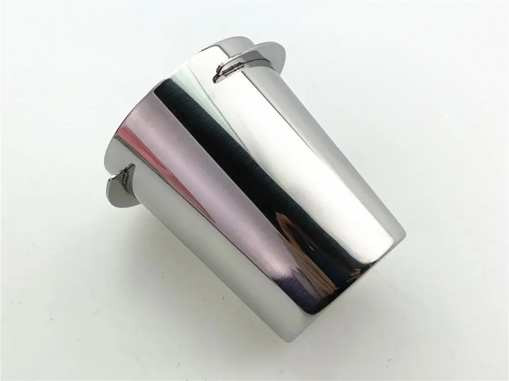 

Coffee Powder Receiving Cup Bean Cup Espresso Machine Handle 58mm Universal 304 Stainless Steel Powder Receiving Device