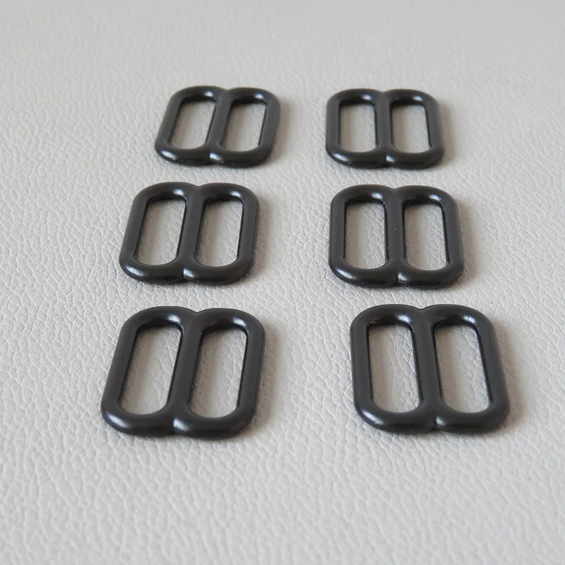 Inner Width 10mm 15mm 20mm 25mm Metal Slider Tri Glides Buckle For Bag Straps Loop Hardware Cat Dog Collar Shoes Clasp Accessory