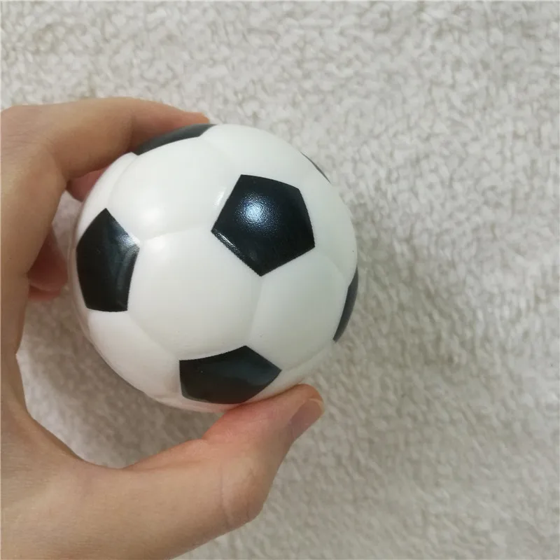 12pcs 6.3cm Anti Stress Ball Relief soccer Football Basketball Baseball Tennis Soft Foam Rubber squeeze Ball Kids Toys Gift