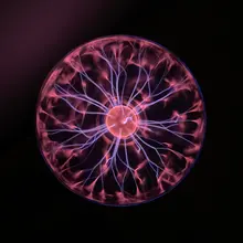 Plasma Ball Touch Lamp 220V LED Night Light #5