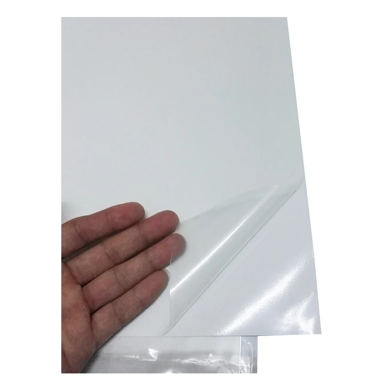 Imagem -03 - Papel de Etiqueta Transparente para Impressora Inkjet Profissional Camada Especial Alta Clear 80 Micron Espessura a4