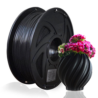 EasyThreed 1.75mm PLA Filament 3D Printing Material 3D Printer Black Color Refills Modeling Stereoscopic No Pollution