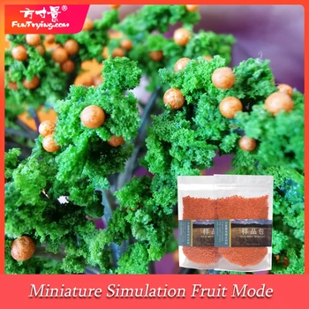 Pollice quadrato in miniatura modello di simulazione di frutta orange schiuma palla a mano FAI DA TE slime piccola palla