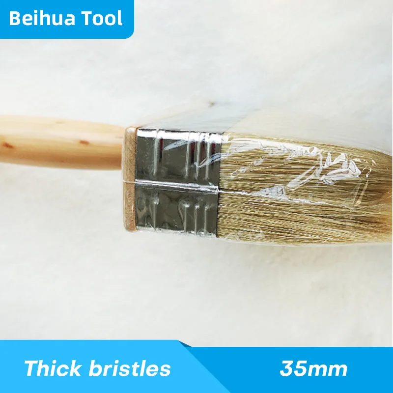 6inch Ceiling Paint Brush Thickness Pure Bristles Brushes Wall Decoration Painting Tools Art Paint Multi-function Oil Sweep