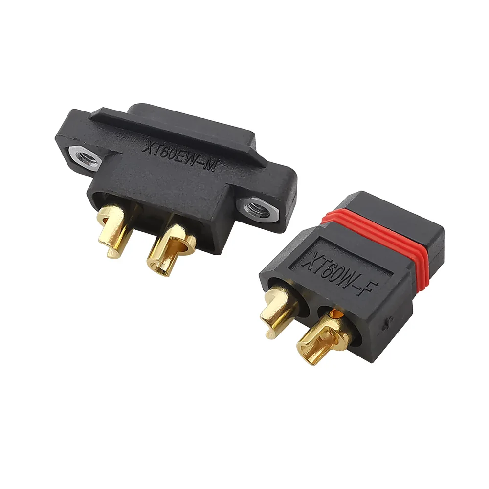 1Pair XT60EW XT60W Male Female Battery Connector Bullet Plugs for RC UAV Aircraft FPV Racing Drone