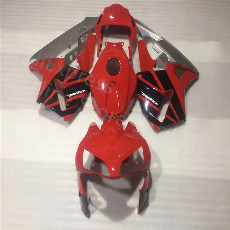 

Red silver black fairing for HONDA CBR600RR 03-04 CBR 600 RR F5 2003 2004 CBR600 2003-2004 ABS Injection fairing