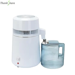 Pure Water Distiller 4L Plastic Jug Water Distilled Machine Stainless Steel Purifier Dental Distillation Equipment 110V-240V